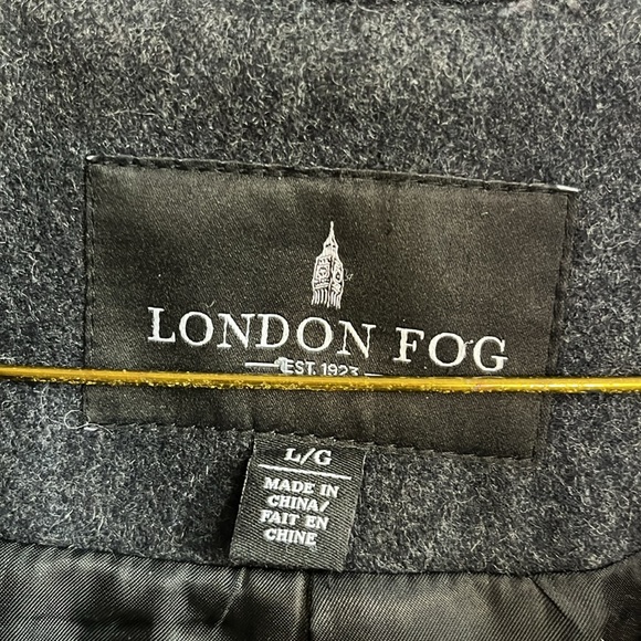 London Fog Wool Blend Coat - Picture 3 of 7